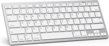 Toetsenbord Draadloos | Universeel keyboard Qwerty | Bluetooth 3.0 | PC/laptop/tablet| geschikt voor voor o.a. Apple macbook pro/air | Dell XPS |…